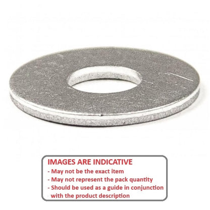 1066108 | W0060-F-012-016-AL --- Flat Washers - 6x12x1.6 mm Precision Shim - Aluminium Washer