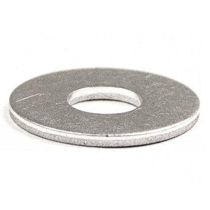 1080447 | W0080-F-016-016-AL (10 Pcs) --- Flat Washers - 8x16x1.6 mm Precision Shim - Aluminium Washer