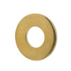 Through Bore Round Spacers - 4x8x1 mm - Brass - Nickel Plated Spacer