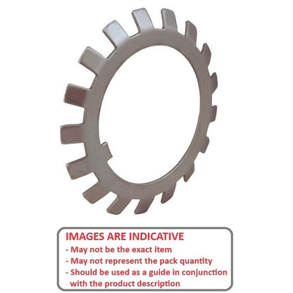 1187561 | WLB105-145-18-ST --- Lock Washers - 105x145 mm - 19 Nr. Tabbed - Carbon Spring Steel Washer