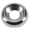 Cup Washers - 4.762x12.7x2.4 mm - Brass Nickel Plated