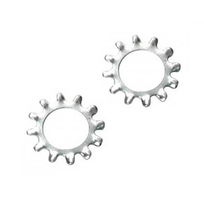 1044716 | W0030-LE-007-005-CZ (50 Pcs) --- Lock Washers - 3x7.4x0.5 mm External Tooth Washer