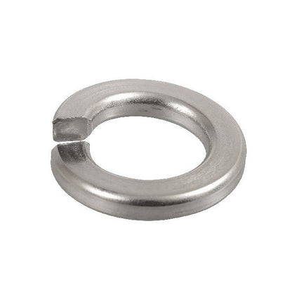 1039071 | W0020-T-004-005-L-S6 (100 Pcs) --- Lock Washers - 2x4.4x0.5 mm Split - Stainless Steel 316 Similar to A4, 18-10 Washer