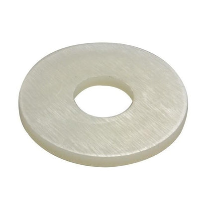 Through Bore Round Spacers - 4x8x1 mm - Nylon Polyamide 6/6 Spacer