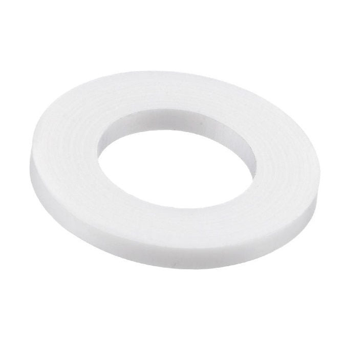 1043260 | W0028-F-006-008-NY (20 Pcs) --- Flat Washers - 2.85x6.35x0.8 mm Commercial - Nylon Polyamide 6/6 Natural Washer