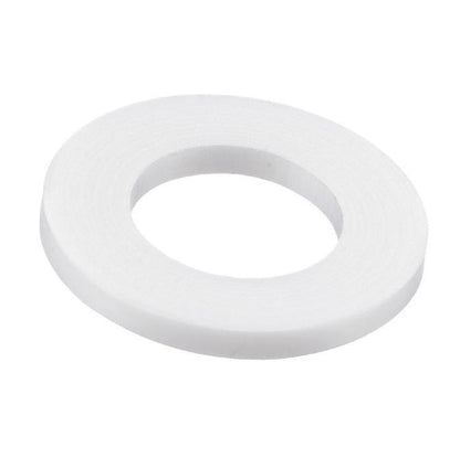 1043260 | W0028-F-006-008-NY (20 Pcs) --- Flat Washers - 2.85x6.35x0.8 mm Commercial - Nylon Polyamide 6/6 Natural Washer