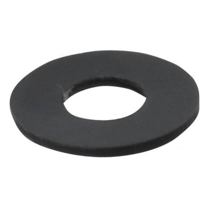 1071284 | W0064-F-013-016-PV (10 Pcs) --- Flat Washers - 6.35x12.7x1.59 mm Commercial - PVC Polyvinyl Chloride - Grey Washer