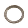 Serrated Washers - 19x30x1.5 mm - Carbon Spring Steel Self Finish