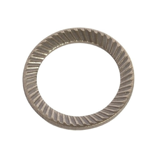 Serrated Washers - 5x9x0.6 mm - Carbon Spring Steel Self Finish