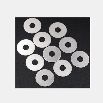 Flat Washers - 9.53x15.88x0.51 mm - PTFE Plastic