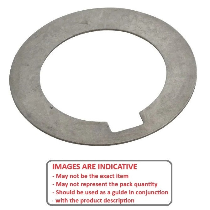 1127466 | W0222-F-035-0079-K-C (10 Pcs) --- Arbor Spacers - 22.225x34.925x0.787 mm - Carbon Steel Spacer