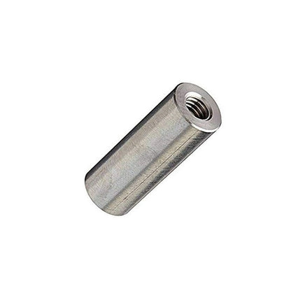 1054906 | SRD-T-0417C-10-019-B --- Threaded Spacers - 8-32 UNC - 4.17mm - 9.525x19.05 mm Round - Brass Spacer