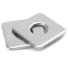 Square Washers - 19.05x63.5x6.35 mm - Carbon Spring Steel Self Finish