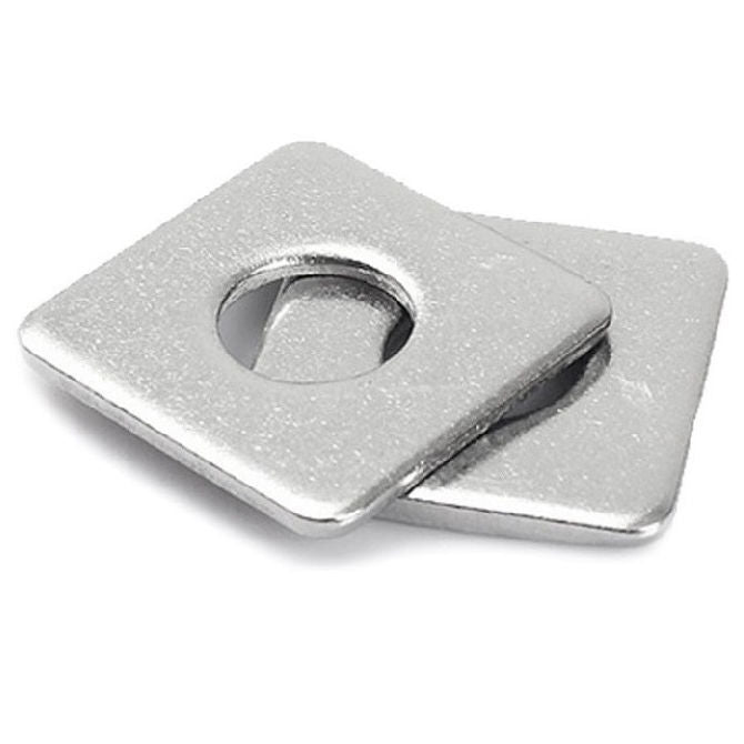 1120069 | W0191-SQ-051-064-C --- Square Washers - 19.05x50.8x6.35 mm Heavy Duty - Carbon Spring Steel Self Finish Washer