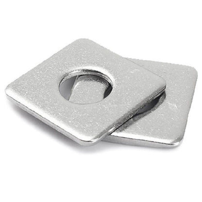 1120069 | W0191-SQ-051-064-C --- Square Washers - 19.05x50.8x6.35 mm Heavy Duty - Carbon Spring Steel Self Finish Washer