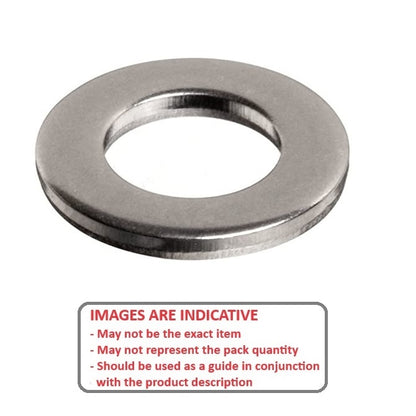 1092947 | W0095-F-024-048-CM (Each) --- Flat Washers - 9.525x23.81x4.76 mm Heavy Duty - Carbon Spring Steel Self Finish Washer