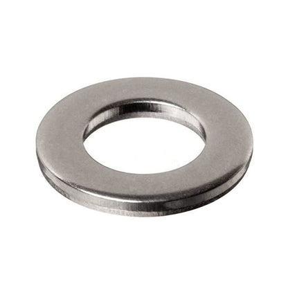 1118458 | W0159-F-035-048-CM (Each) --- Flat Washers - 15.875x34.93x4.76 mm Heavy Duty - Carbon Spring Steel Self Finish Washer