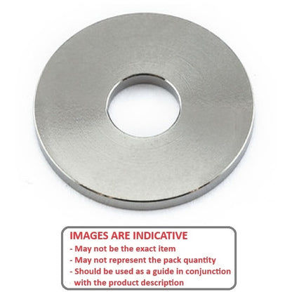 1097767 | W0100-F-020-020-TC1 (Pack of 10)  --- Flat Washers - 10x20x2 mm - Titanium - CP1 Commercially Pure Washer