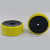 RC Car Wheels Hobby - Rim Colour Black Solid - Yellow - Plastic