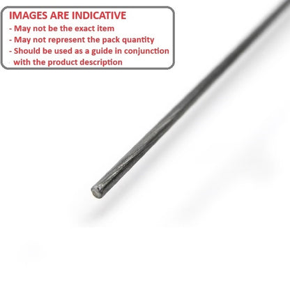 1037224 | WI-01500-001000-SP (Length) --- Straight Lengths Wire - 1.5 mm - 1 Mtr  - Carbon Spring Steel