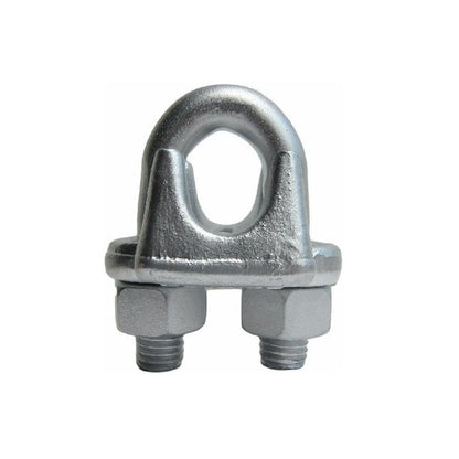 1069674 | WRC10RS --- Carbon Steel Wire Rope Clips - 6.35 mm Hot galvanized steel 2  Attachment